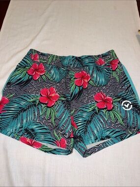 T0309103 Virus Tropical Hawaiian Shorts SZ M
